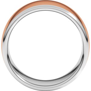 14K Yellow Or White Or Rose Gold Comfort-Fit European-Style Band