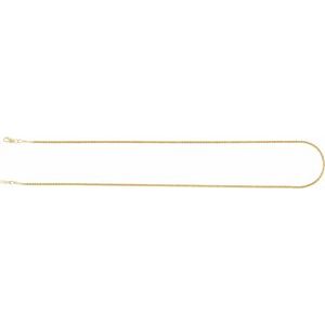 14K Yellow Gold Serpentine Chain, Length: 18 In, Width: 1.7 Mm