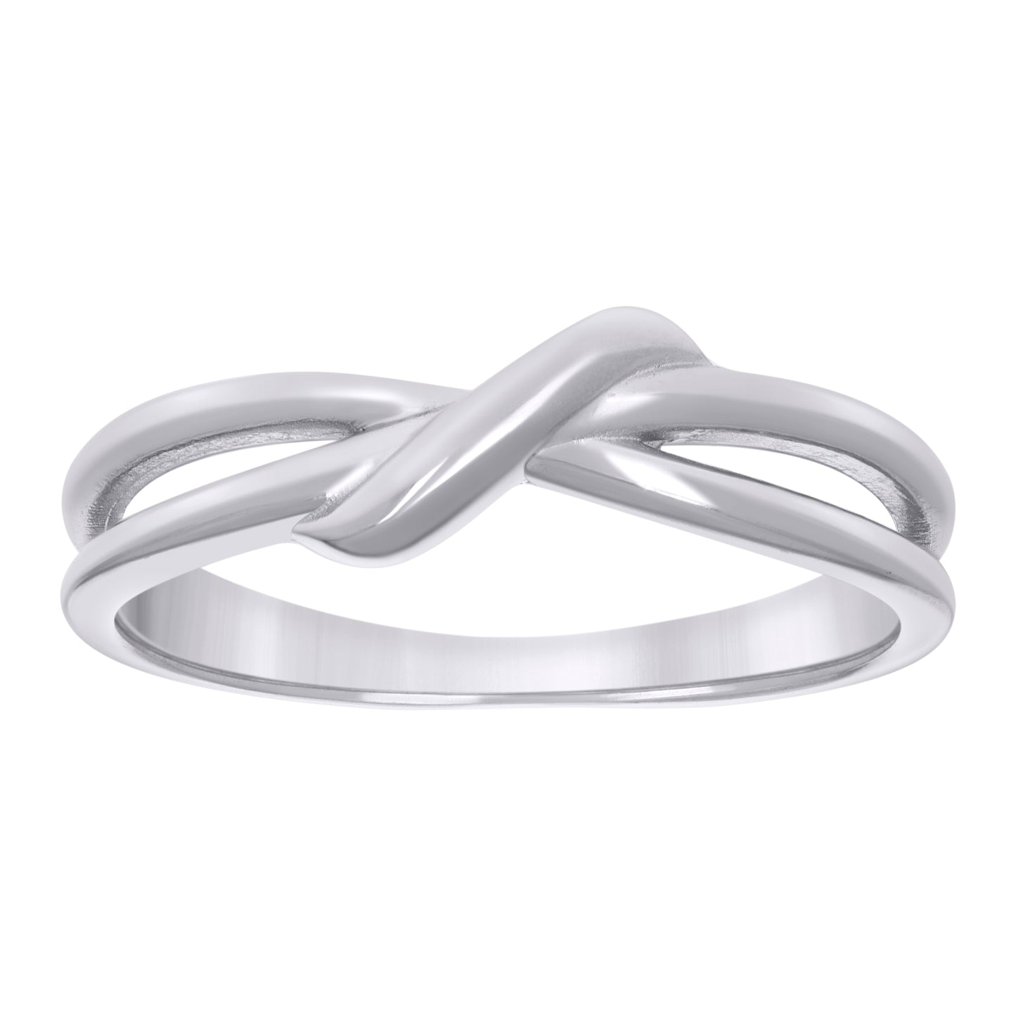 Sterling Silver Women's Fashion Bridal Anniversary Wedding Engagement Band Ring
