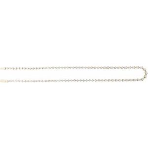 14K Yellow Gold Pear 4.7 X 3.1Mm G-H Si 10 Ctw Lab-Grown Diamond Line Necklace, Length: 16 In
