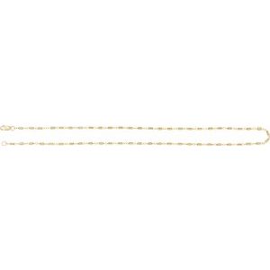 14K Yellow Gold-Filled Lobster Clasp Satellite Bar Cable Chain, Length: 24 In, Width: 1.7 Mm