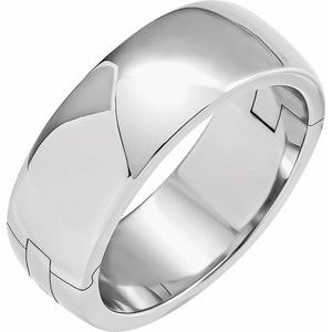 14K Yellow Or White Or Rose Gold Or Sterling Silver Or Platinum CLIQ Hinged Adjustable Band