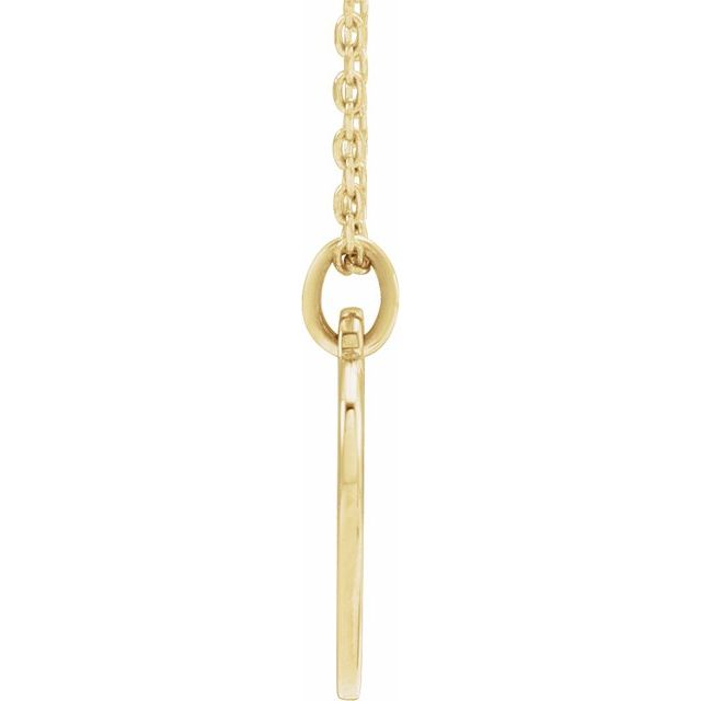14K Yellow Gold 15.5 X 12.9 Mm 16-18 In Polished Engravable Floral Heart Necklace