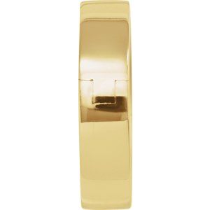 14K Yellow Or White Or Rose Gold CLIQ Hinged Adjustable Flat Band
