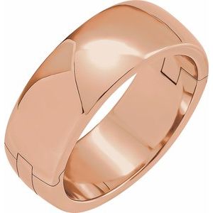 14K Yellow Or White Or Rose Gold Or Sterling Silver Or Platinum CLIQ Hinged Adjustable Band