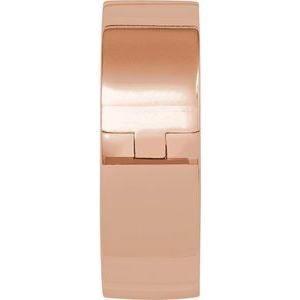 14K Yellow Or White Or Rose Gold CLIQ Hinged Adjustable Flat Band