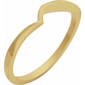 14K Yellow Gold Matching Band Size 7