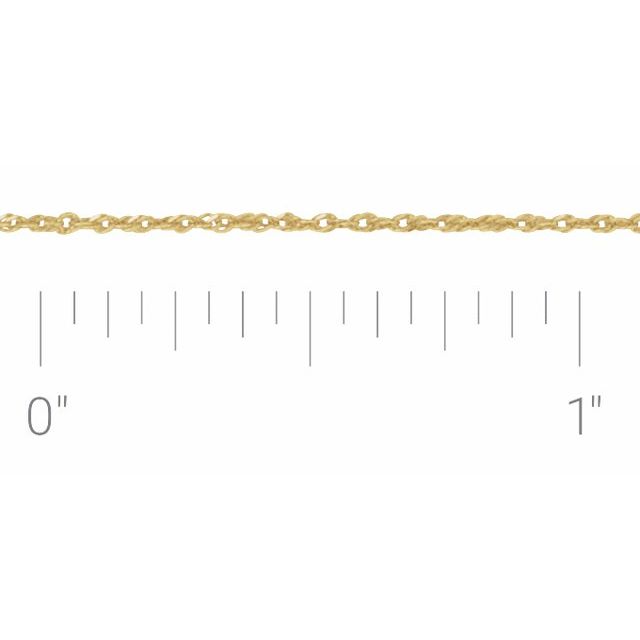 14K Yellow Gold .5 Mm Diamond-Cut Singapore Chain