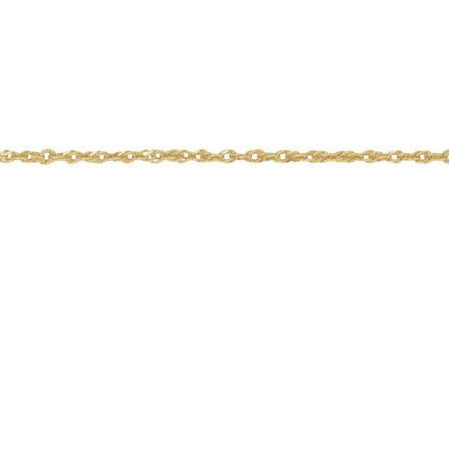 14K Yellow Gold .5 Mm Diamond-Cut Singapore Chain