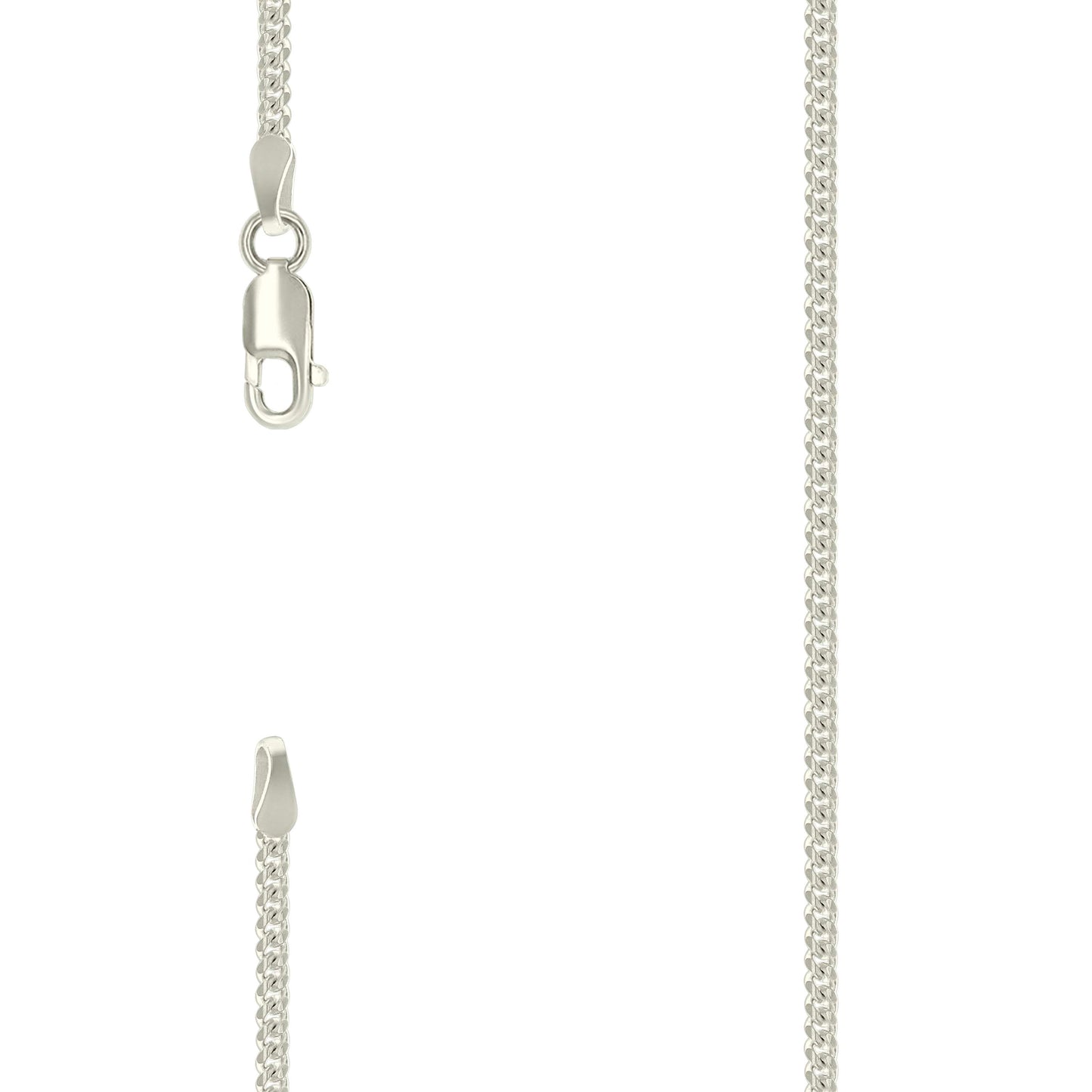 Sterling Silver Solid Miami Cuban Chain
