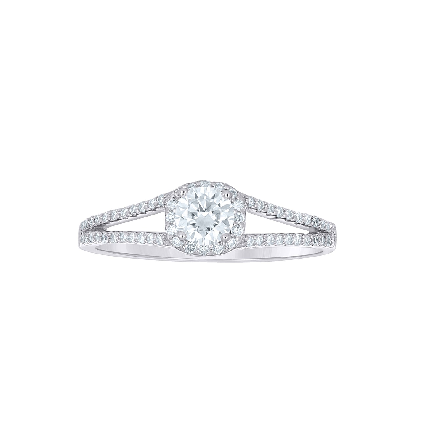 Sterling Silver Womens Cubic-Zirconia Engagement Ring Size 10– Elegant Jewelry Gift for Birthday, Anniversary, Engagement, Wedding