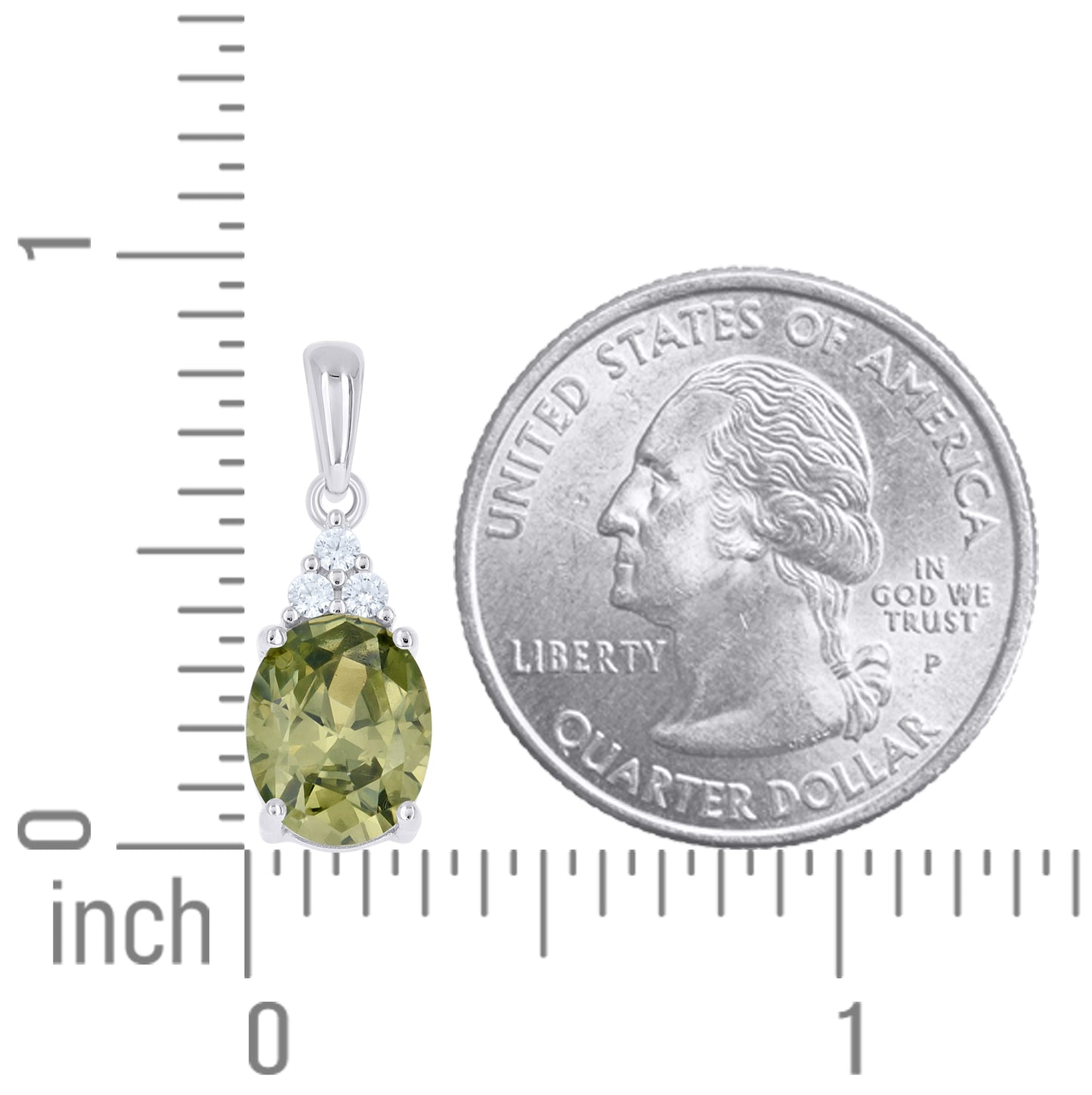 Sterling Silver Womens Oval Round Purple White Cubic-Zirconia Fashion Pendant – Elegant Jewelry Gift for Birthday, Anniversary, Engagement, Wedding