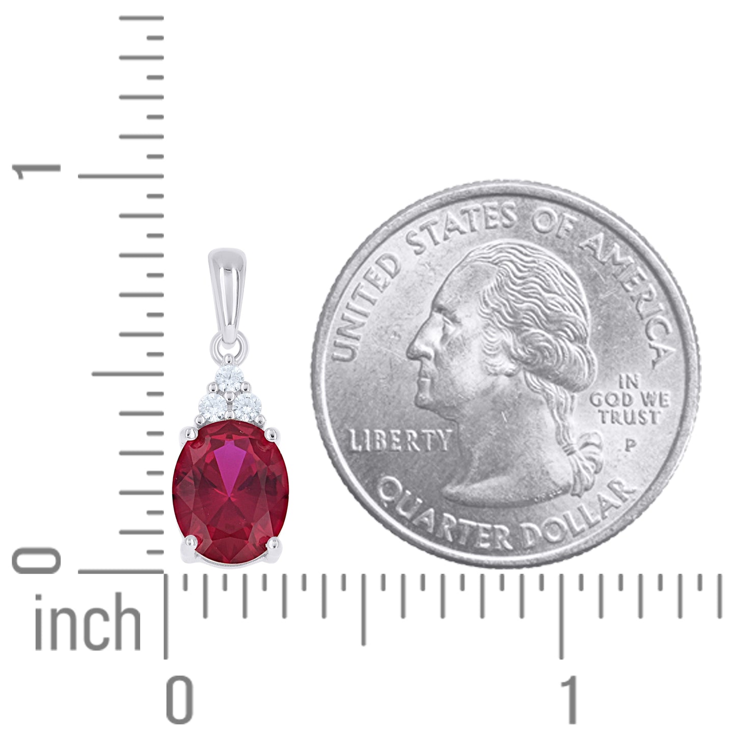 Sterling Silver Womens Oval Round Purple White Cubic-Zirconia Fashion Pendant – Elegant Jewelry Gift for Birthday, Anniversary, Engagement, Wedding