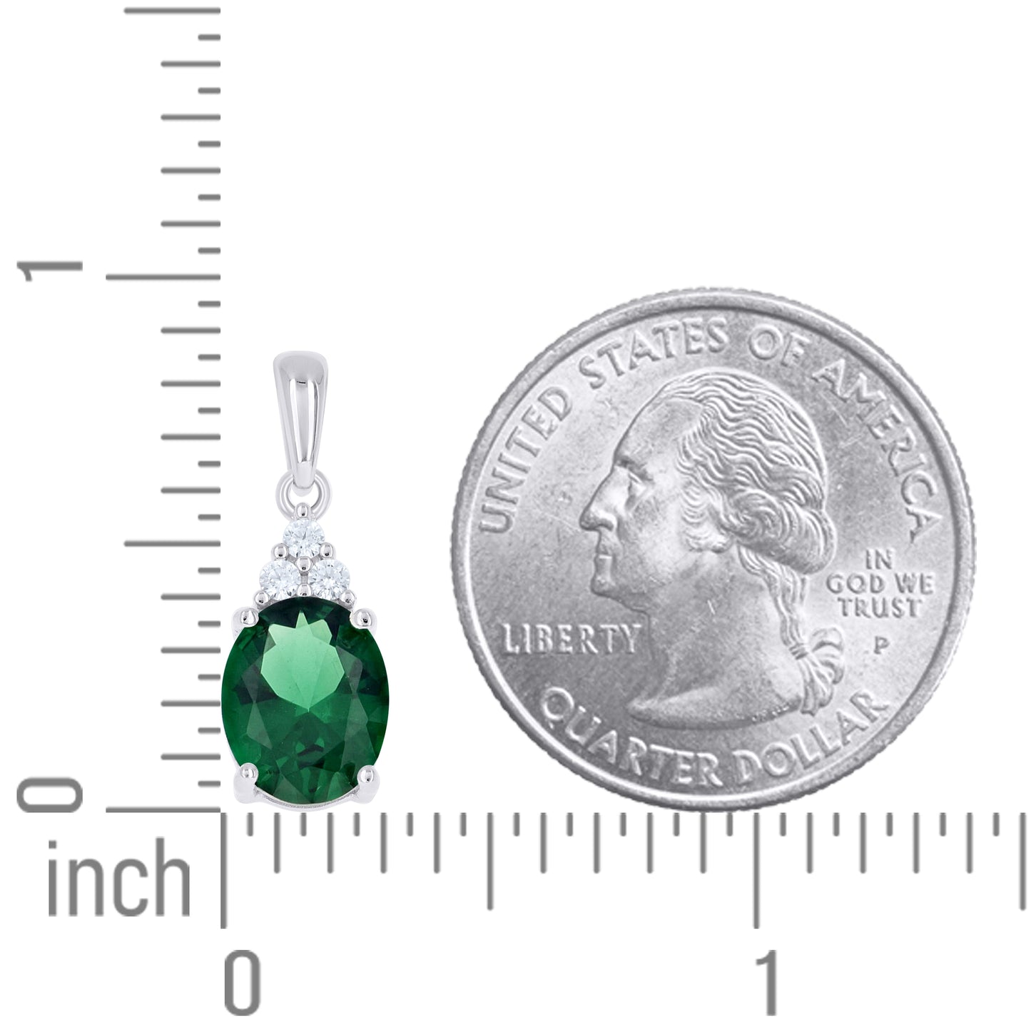 Sterling Silver Womens Oval Round Purple White Cubic-Zirconia Fashion Pendant – Elegant Jewelry Gift for Birthday, Anniversary, Engagement, Wedding