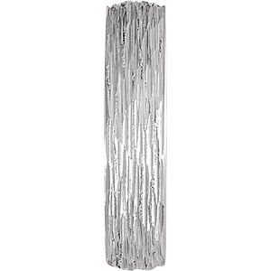 14K Yellow Or White Or Rose Gold Or Sterling Silver Or Platinum Tree Bark-Inspired Comfort-Fit Flat Band