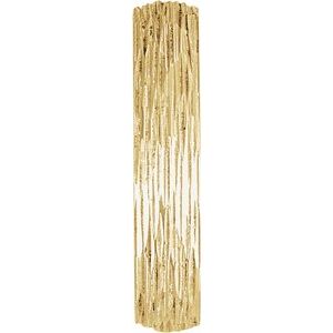 10K Yellow Or White Or Rose Gold Tree Bark-Inspired Comfort-Fit Flat Band