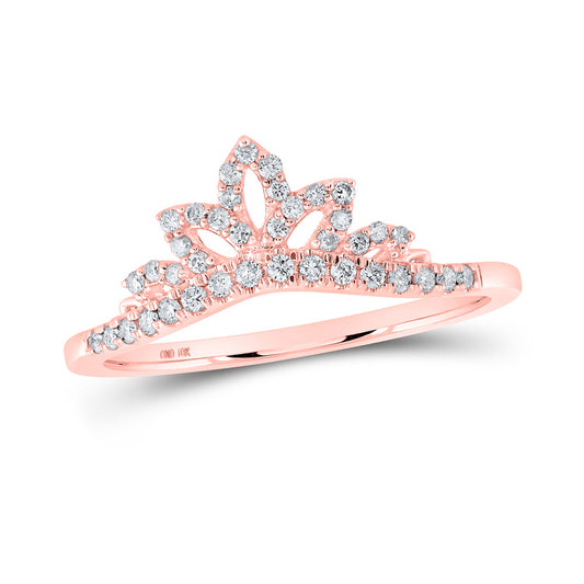 10K Yellow Or White Or Rose Gold Womens Round Diamond Enhancer Wedding Band , Womens Size: 5-10