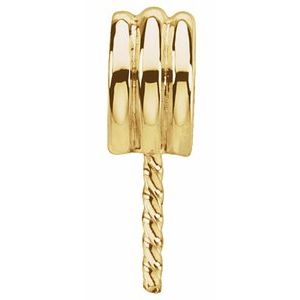 14K Yellow Gold Pearl 8.0-12.0 Mm Pendant Mounting For Pearl
