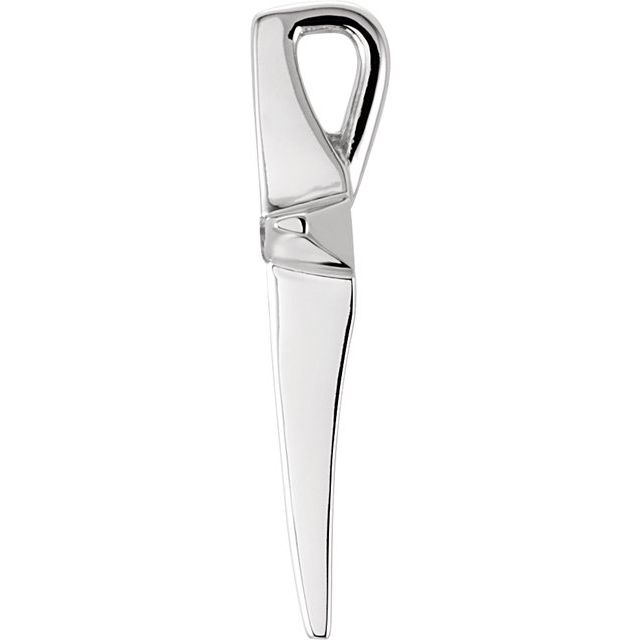 Platinum Round  1.7Mm Si1, G-H Polished .025 Ct Natural Diamond Cross Pendant