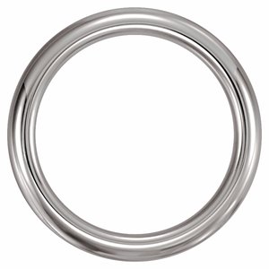 Tungsten Comfort-Fit Half Round Band