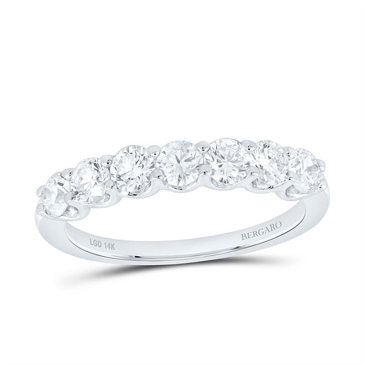14K Yellow Or White Gold 1 Cttw Lab Grown Diamond Ladies Band