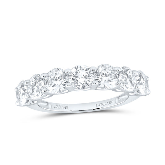 14K Yellow Or White Gold 3 Cttw Lab Grown Diamond Ladies Band