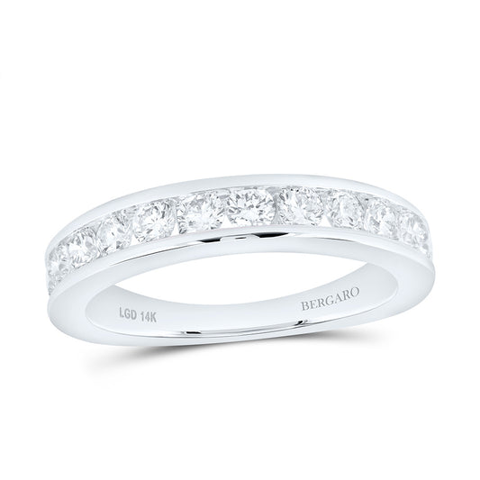 14K Yellow Or White Gold 1 Cttw Lab Grown Diamond Ladies Band