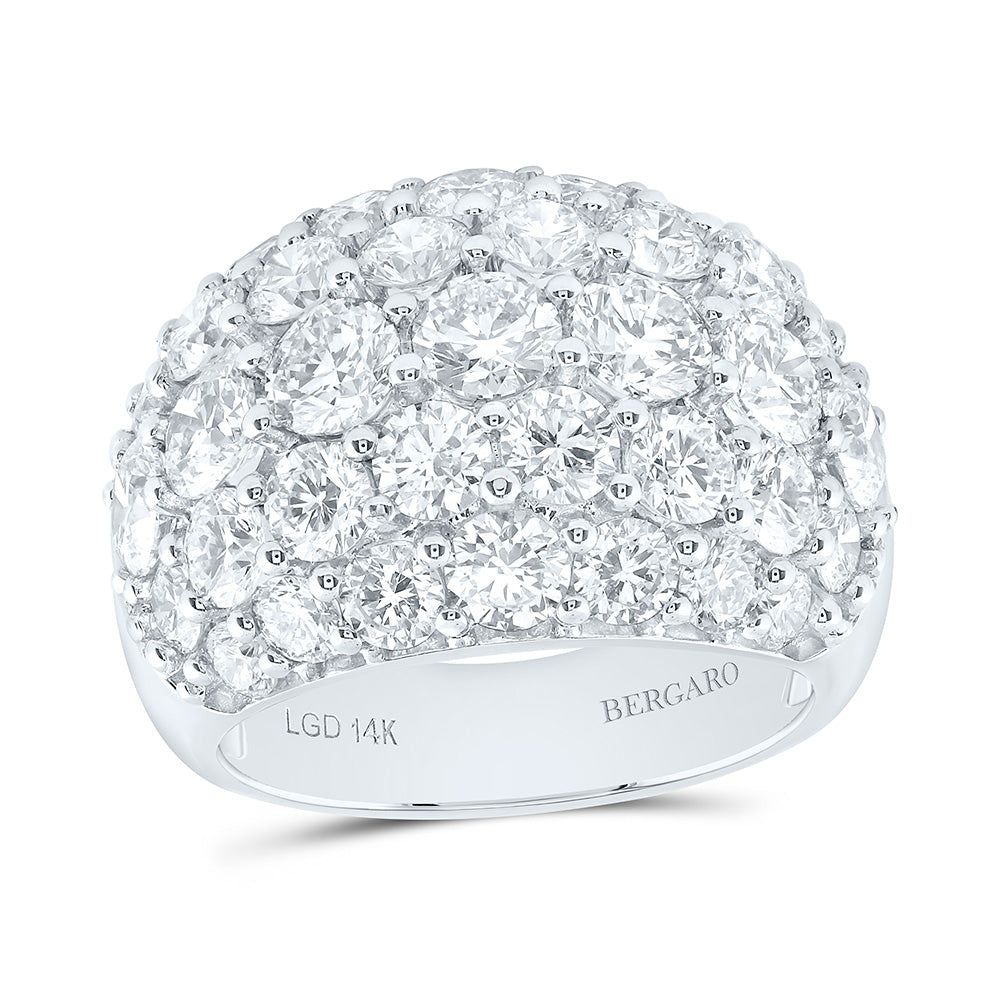 14K Yellow Or White Gold 6 Cttw Lab Grown Diamond Fashion Ring