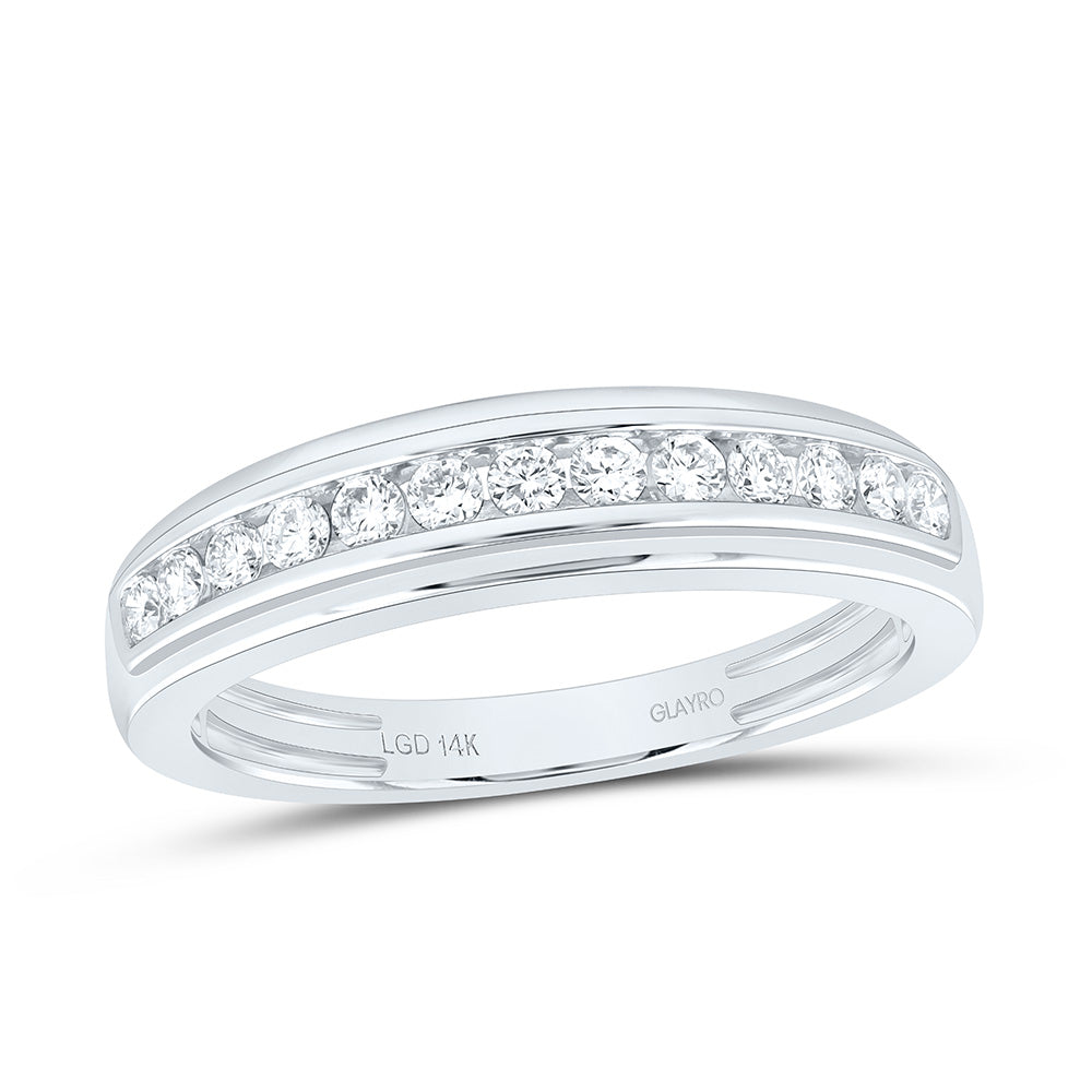 14K Yellow Or White Gold 2 Cttw Lab Grown Diamond 1 Cttw Center Round Trio Set