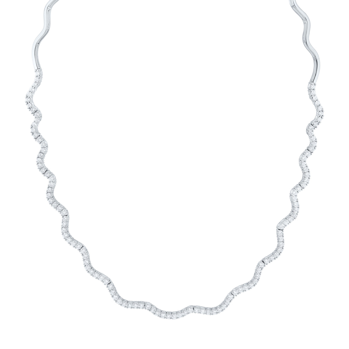 14K Yellow Or White Gold 3 5/8 Cttw Lab Grown Diamond Necklace (18 Inch)