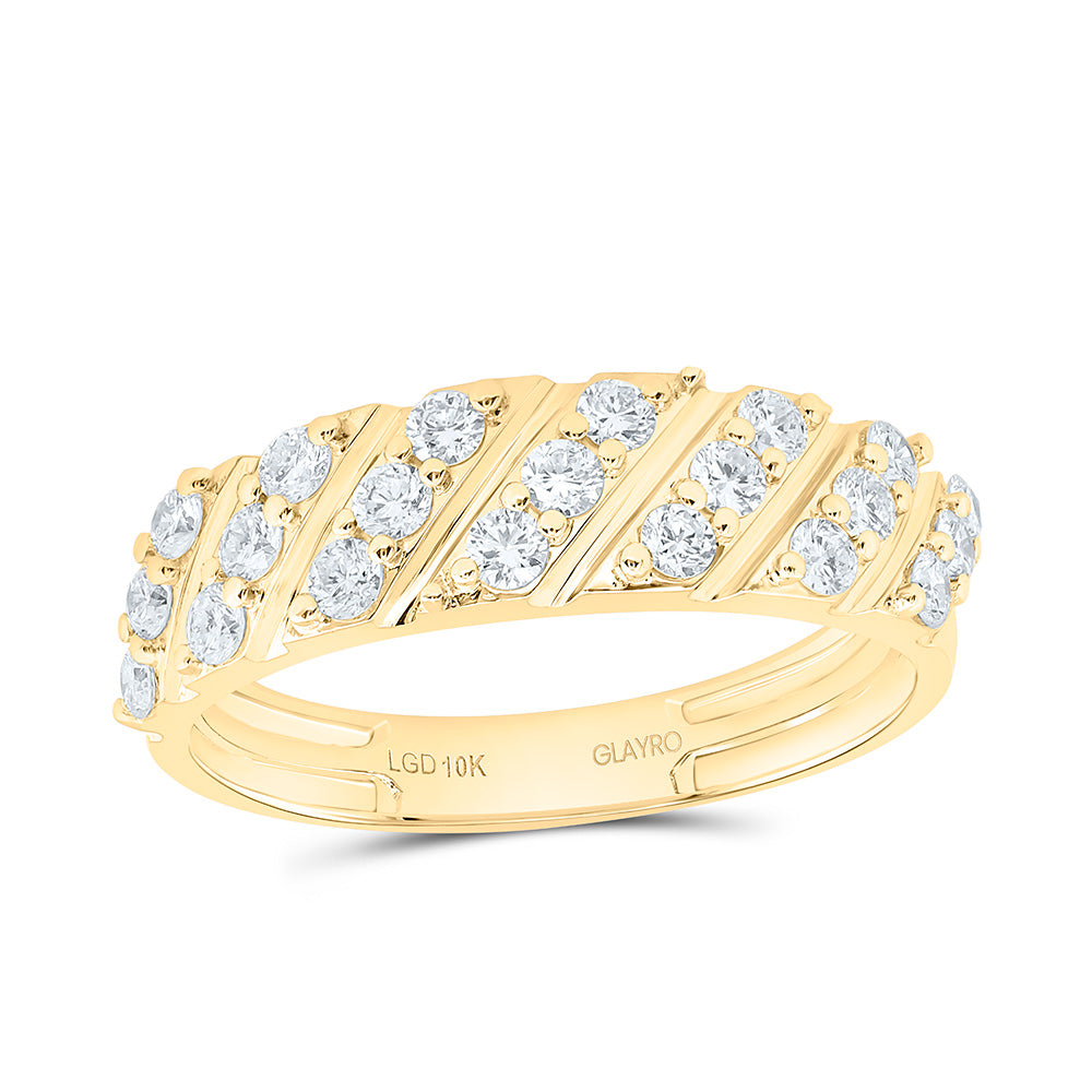 10K Yellow Or White Gold 3 1/4 Cttw Lab Grown Diamond Fashion Cushion Trio Set