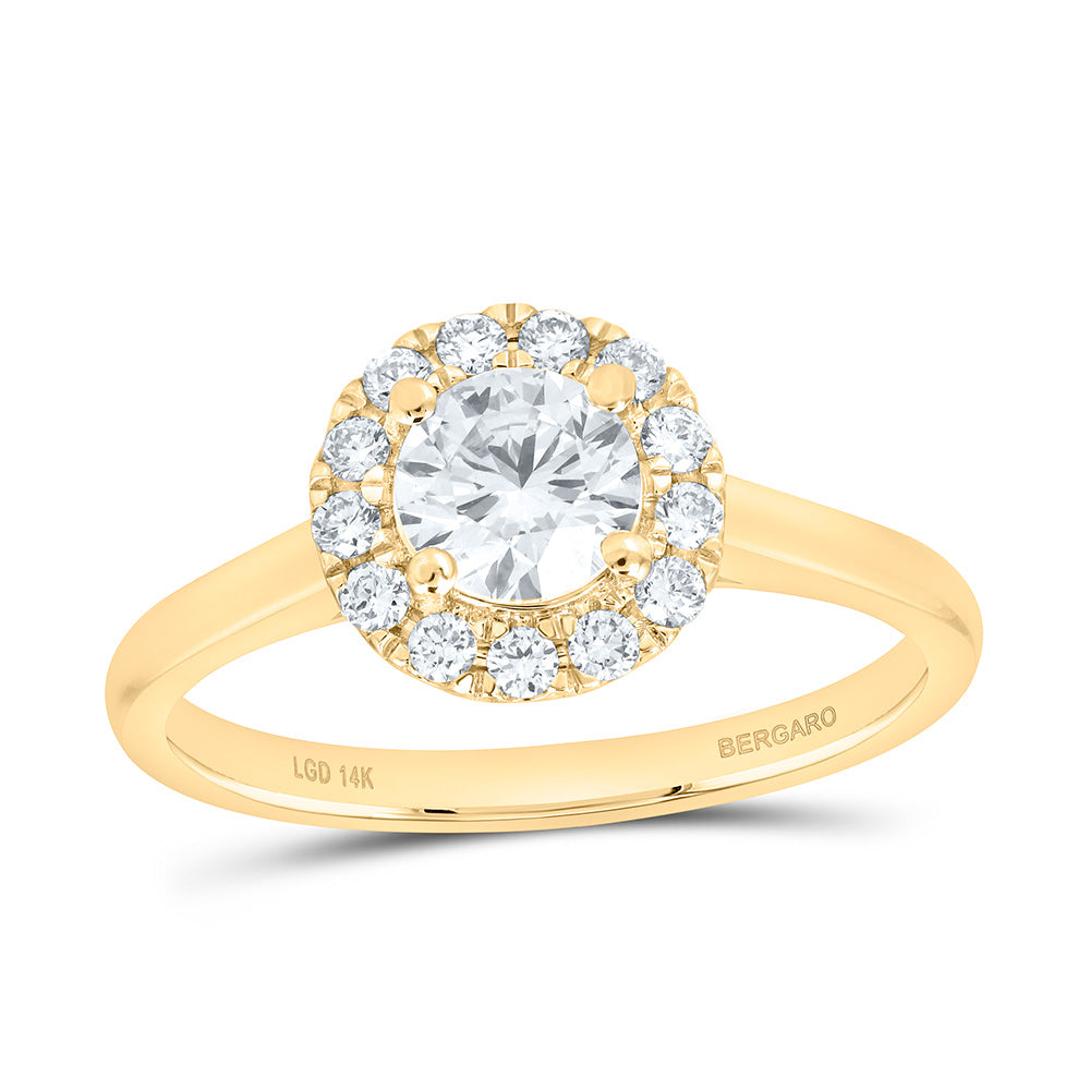 14K Yellow Or White Gold 1 1/3 Cttw Lab Grown Diamond Fashion Band
