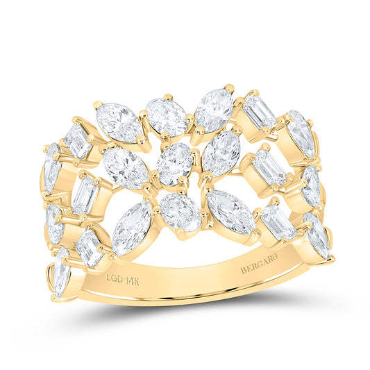 14K Yellow Or White Gold 2 Cttw Lab Grown Diamond Ring