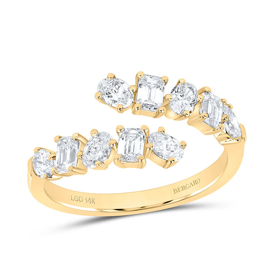14K Yellow Or White Gold 1 Cttw Lab Grown Diamond Ring