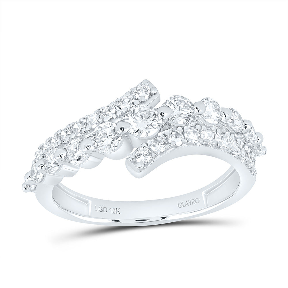 10K Yellow Or White Gold 1 Cttw Lab Grown Diamond Ring