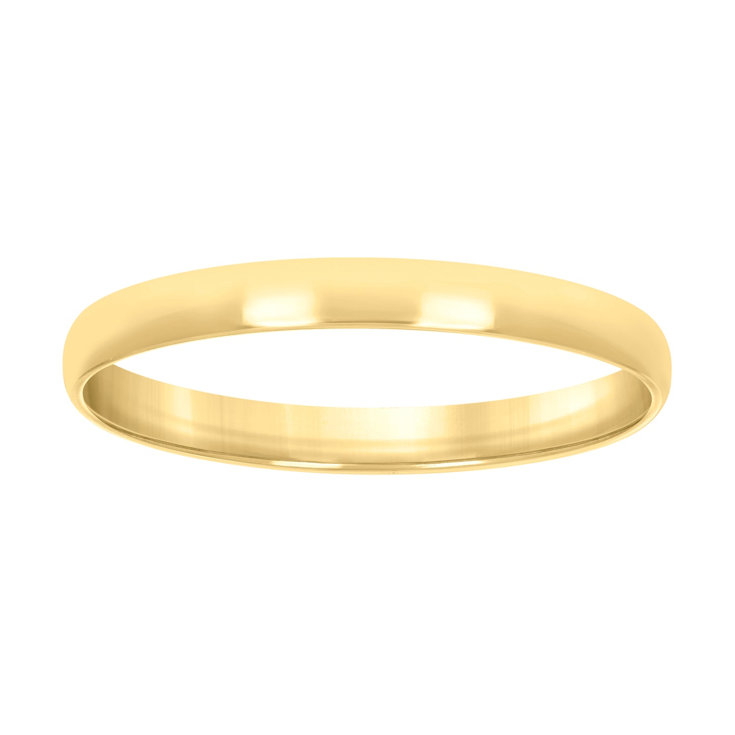 10K Yellow Or White Gold Unisex Regular-Fit Bridal Anniversary Engagement Wedding Band Ring