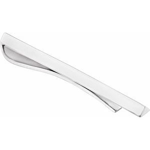 Sterling Silver 55 X 4 Mm Polished Tie Bar