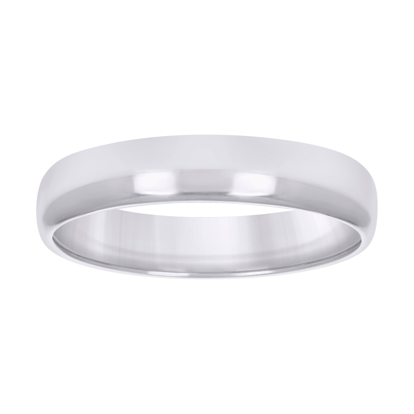 10K Yellow Or White Gold Unisex Regular-Fit Bridal Anniversary Engagement Wedding Band Ring