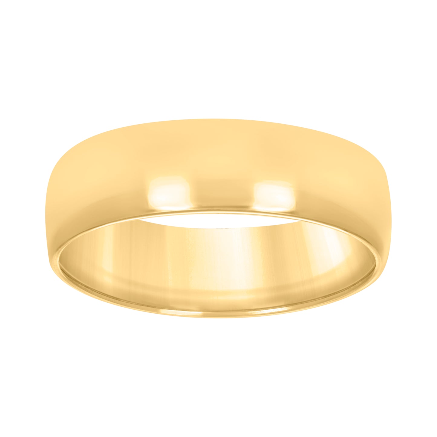 10K Yellow Or White Gold Unisex Regular-Fit Bridal Anniversary Engagement Wedding Band Ring
