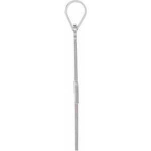 14K White Gold 27.5 X 25 Mm Polished Greek Cross Pendant
