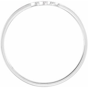 Sterling Silver Oval 5 X 3 Mm Brush Polished Signet Ring Size 5