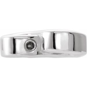 Sterling Silver Without Box Polished Infinity Ash Holder Necklace