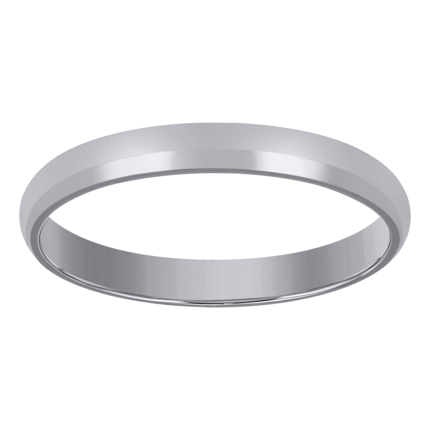 14K Yellow Or White Gold Unisex Dome Polished Comfort-Fit Sizes 5 - 14 Bridal Anniversary Engagement Wedding Band Ring
