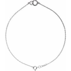 Sterling Silver 11.74 X 6.08 Mm 6 1/2-7 1/2 In Polished Interlocking Circle Bracelet
