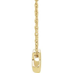 14K Yellow Gold 10.1 X 9.6 Mm 16-18 In Polished Star Necklace