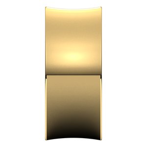14K Yellow Or White Or Rose Gold Comfort-Fit Concave Band