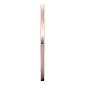 10K Yellow Or White Or Rose Gold Comfort-Fit Flat Band