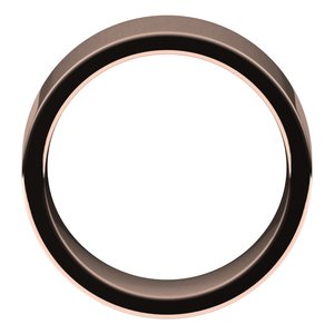 10K Yellow Or White Or Rose Gold Comfort-Fit Flat Band
