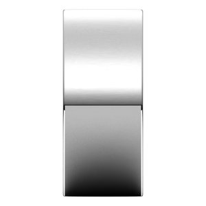 14K X1 White Gold Comfort-Fit Flat Band