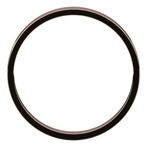 18K Yellow Or White Or Rose Gold Ultra-Lightweight Flat Band